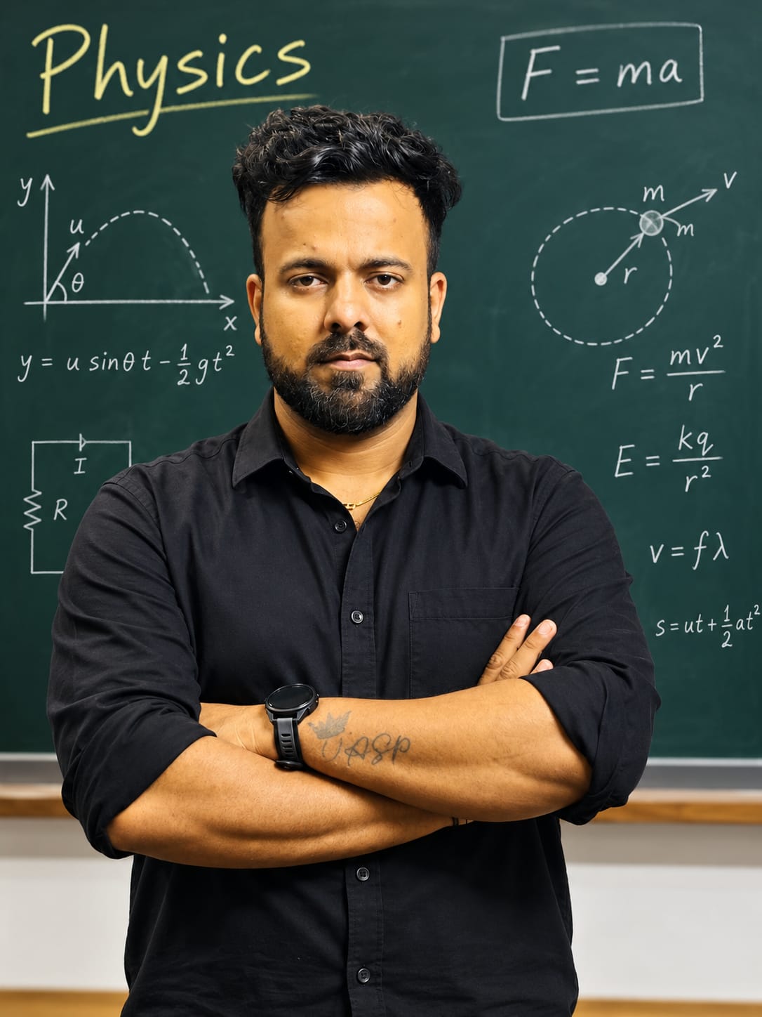 Er. Pranjal Dwivedi, Physics mentor